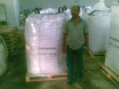 Export Packing in Jumbo Bags for Oil Well Drilling